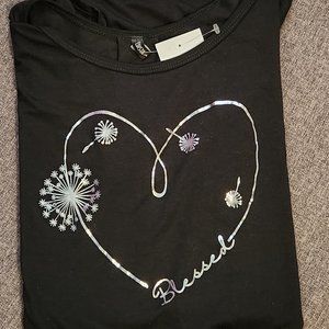 Edista Las Angeles Womens Black Shirt, size S